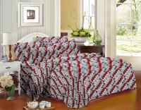 Drap de lit en tissu microfibre polyester, parure de lit de luxe de qualité, au japon, motif uni, taille king