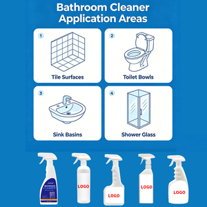 Limpiador <span class=keywords><strong>de</strong></span> grifos <span class=keywords><strong>de</strong></span> baño multiusos OEM ODM, removedor <span class=keywords><strong>de</strong></span> cal y jabón <span class=keywords><strong>de</strong></span> alta resistencia para lavabos <span class=keywords><strong>de</strong></span> cerámica y mármol, 500 ml - Product Image 2