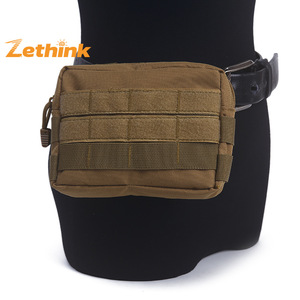 Sac de transport extérieur, sac d'accessoires pour ventilateur, sac à outils EDC, sacoche de change, sous-sac MOLLE <span class=keywords><strong>camouflage</strong></span> - Product Image 5
