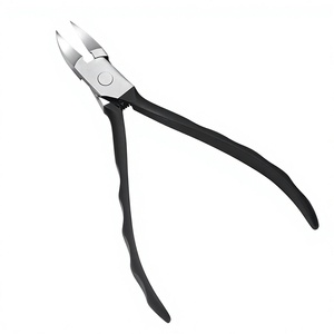 Professional Stainless Steel Nail Clipper Wide Jaw Opening Thick Nails Adult Use Flat Blade Sharp Tip Simple Style MORGANS - Product Image 2