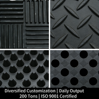 Coussin amortisseur industriel en caoutchouc NBR, EPDM, néoprène, SBR, durable, anti-vieillissement, anti-bruit, pour la suppression des vibrations
