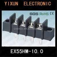 Bornier de barrière PCB Bande de connecteur de prise de pas de 10mm pour KF55HM-10.0 électrique de puissance