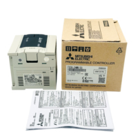FX3G-24MR/ES pour unité CPU PLC MELSEF, 2414 entrées, 10 sorties relais, alimentation CA, contrôle industriel, programmation PLC