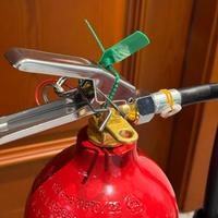 Extincteur portable au dioxyde de carbone CO2 AS/NZS de 3,5 kg/5 kg, marque Carl, acier rouge