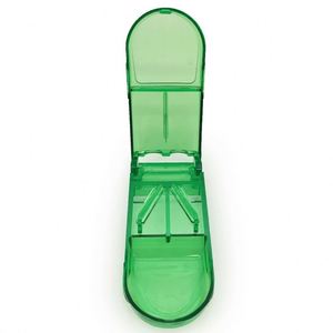 Compact Tablet Splitter Precise V <b>Shaped</b> Pill <b>Cutter</b> Box Eco Friendly Medicine Slicer Drug Divider Organizer Factory Price - Product Image 3