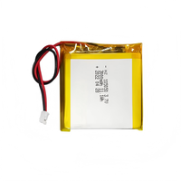 HZ 105050 3.7V 3000mAh Baterai Lithium Polymer Isi Ulang Soft Pack Li-Po LiNiMnCoO2 Katoda 500 Siklus -20C 60C Operasi