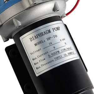 Pompe haute pression DP-70 70psi 19L/min, pompe à eau 12V/24V DC, mini pompe à diaphragme électrique pour lavage de voiture, camping-car, rouleau compresseur - Product Image 5