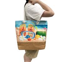 2024 été plage sac fourre-tout ensemble avec pantoufles lunettes de soleil serviettes serviettes de bain bouteille d'eau AllinOne plage accessoires