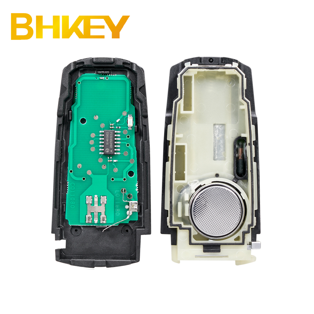 Remote key card car key keys housing for VW Passat B6 3C B7 Magotan CC Half Smart 3 keys 433MHZ ID48 chip
