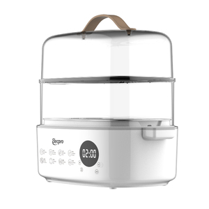 <span class=keywords><strong>Cuiseur</strong></span> électrique multifonctionnel 18L 1200W Fast Steam 3-Layer Large Capacity Safety SUS 304 PP Steamer for Household Use - Product Image 2