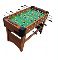 Table de baby-foot de haute qualité pour l'intérieur, multi-joueurs, pour le plaisir familial, avec cadre en bois, 8 tiges, jeu de football de table pour enfants et adultes