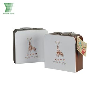 Wholesale Custom Logo Luxury Design Rigid <strong>Cardboard</strong> Toy Clothes Packaging Box Paper <strong>Suitcase</strong> Gift Box - Product Image 1