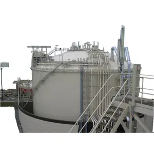 Topkwaliteit Cryogene Vloeibare Stikstof Tank 20000m3 Warmte-Isolatie Cryogene Lng Tank Uit China