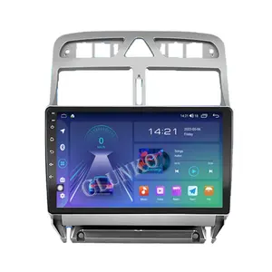 Peugeot 307 2002- 2013 için Pentohoi Stereo dokunmatik ekran Android araba radyo multimedya navigasyon sesli GPS 4G/5G