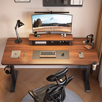 Escritorio Elevador Inteligente Moderno de Doble Motor para el Hogar, para Juegos y Estudio de Computación, Mesa Elevadora Eléctrica para Oficina en Casa
