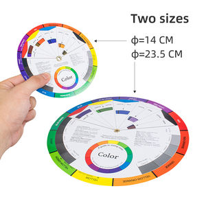 Tattoo Ink Color Wheel Chart Chinesisch und Englisch Tattoo Permanent Makeup Zubehör Micro Pigment Nail Manic ure Art Color Wheel - Product Image 4
