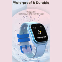 Montre connectée pour enfants CT26 ultra-compacte 4G RTOS GPS, nouvelle conception, modèle privé, surveillance de la fréquence cardiaque par vibration, caméra, étanche