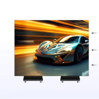 Écran LED vidéo pliable P1.53 pour intérieur, HDR10+, luminosité 600 cd, résolution 256x768, gamme de couleurs P3, taux de rafraîchissement élevé