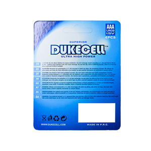 Dukecell אנרגיה ביתית-חיסכון 1.5v סוללת תא יבשה לסוללות lr03 תעשייתי aaa אלקליין - Product Image 2