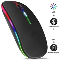 Souris d'ordinateur mini sans fil 2,4 G optique portable et fine pour ordinateur portable – Vente en gros à prix réduit
