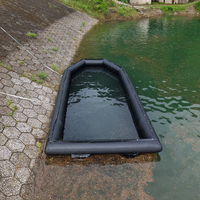 Plateforme flottante gonflable sur mesure pour amarrage de bateaux en lac, rivière et océan