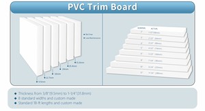 PVC cửa sổ Vỏ & TRIM Board-Nội Thất/ngoại thất sử dụng, dễ dàng để lau sạch - Product Image 6