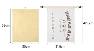 Reusable Organic Linen <b>Food</b> <b>Storage</b> <b>Bag</b> Fresh and Refrigerable Beeswax Bread <b>Bag</b> - Product Image 4