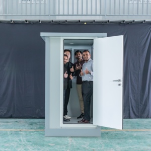 Bagno Mobile Prefabbricato Facile da Pulire, Unità Sanitaria per Cantieri e Progetti Comunali - Product Image 5