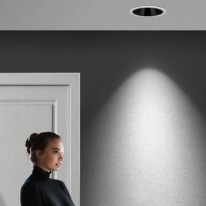 Trim <span class=keywords><strong>trimless</strong></span> lõm dẫn xuống ánh sáng chống chói sâu lưới tản nhiệt <span class=keywords><strong>downlight</strong></span> 7W 10W 15W 20W 30W CE ROHS SAA chứng nhận - Product Image 3