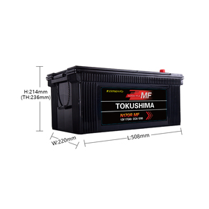Batteria per Auto TOKUSHIMA N170 MF 12V a Lunga Durata, 170Ah, Standard JIS, Piombo ad Alta Purezza, Certificata CE, per Avviamento di Vari Camion - Product Image 4