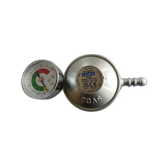 ตัวปรับแรงดันแก๊ส 30mbar พร้อมเกจวัด สำหรับใช้ในอุตสาหกรรมแก๊สเหลว - Product Image 2