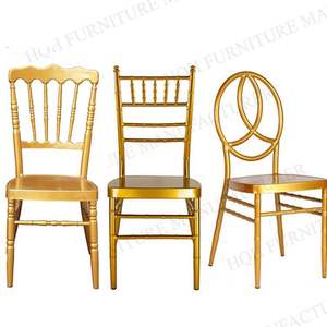 Sedia Chiavari in Metallo Impilabile all'Ingrosso con Cuscino Morbido per Eventi, Ospedali <span class=keywords><strong>e</strong></span> Parchi - Arredamento Commerciale - Product Image 6