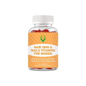 Gomitas de Vitaminas para Cabello, Piel y Uñas de Alta Calidad OEM/ODM, Suplemento Dietético que Promueve la Fuerza del Cabello y Apoya la Salud de las Uñas - Product Image 1