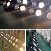Forestfly Peaky Blinders haute luminosité blanc chaud et froid CLED 4*100W COB Blinder Light