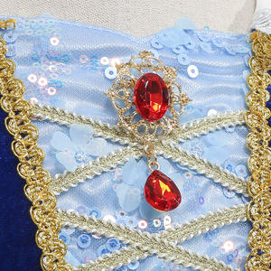 Costume de princesse pour petites filles, <span class=keywords><strong>robe</strong></span> de <span class=keywords><strong>reine</strong></span> <span class=keywords><strong>Blanche</strong></span>-Neige, déguisement, robes de fête - Product Image 4