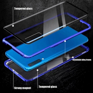 Funda Magnética de Doble Cara con Cristal y Cierre a Presión, de Aleación de Aluminio con Protección 360° para S25 Ultra, S24 Plus, <span class=keywords><strong>S22</strong></span>+, S23, S26 - Product Image 1