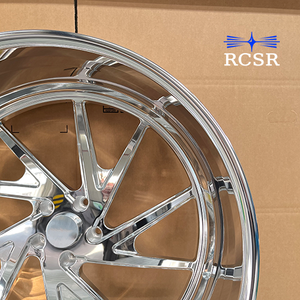 Rines de Aleación de Aluminio Forjado de 2 Piezas, Cromados y Pulidos, con Diseño Cóncavo Profundo, de 18-26 Pulgadas, 5x112/5x114.3/5x120 para Jeep y Durango <span class=keywords><strong>SRT</strong></span> - Product Image 1