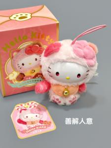Lot de 8 boîtes en gros – Série <span class=keywords><strong>Anime</strong></span> MOETCH Sanrios Hello-Kittyed Meow Blessing – Boîte mystère de figurines en vinyle et peluches – Articles de collection pour jouets et cadeaux - Product Image 5