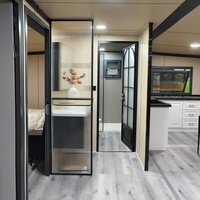 Maison conteneur extensible 20FT 40FT à double aile, pliable, conception personnalisée pour usage résidentiel