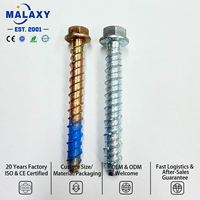 Ancres à expansion haute résistance en acier inoxydable Malaxy 410 pour béton, boulons d'ancrage pour béton