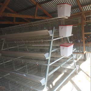 Lớp trứng gà Gà Nuôi lồng Pin động vật mạ kẽm gà Lồng trứng lớp 96/120/128/160 Công suất lồng chim - Product Image 1