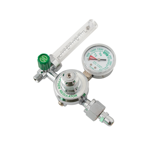 Régulateur d'oxygène Régulateur de pression d'oxygène à gaz médical <span class=keywords><strong>CGA540</strong></span> avec bouteille d'humidificateur - Product Image 2