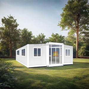 Maison conteneur extensible polyvalente pour le <span class=keywords><strong>camping</strong></span>, la construction et les secours en cas de catastrophe - Product Image 1