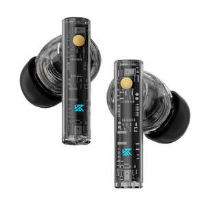 <span class=keywords><strong>KZ</strong></span> Carol Pro Écouteurs sans fil BT Bruit actif Reudtcion Six microphones HiFi DSP Double Bass Stereo Sound Music Sports Earbuds - Product Image 4