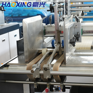 Macchina Industriale per Avvolgimento e Incollaggio Nastro Biadesivo con PLC per Linee di Produzione di Sacchetti di Carta e Buste - Product Image 3