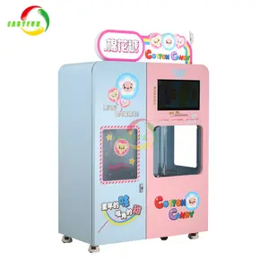 Volautomatische Maken 28 Stijlen Fairy Floss Suikerspin Bloem Vending Marshmallows Automaat Op Winkelcentrum Voor Kids