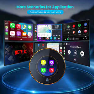 PlayAiBox per <span class=keywords><strong>BMW</strong></span> Android 15, Box AI Wireless <span class=keywords><strong>Carplay</strong></span> 8GB+128GB Qualcomm 6350 con GPS Integrato, Multimedia per Auto per YouTube e Netflix - Product Image 2