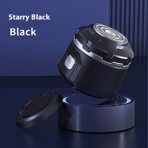 Mini Afeitadora eléctrica, pequeña maquinilla de afeitar doméstica de carga rápida, portátil, para el hogar, cuchillo para Barba, cabezal de corte giratorio, afeitadora - Product Image 4