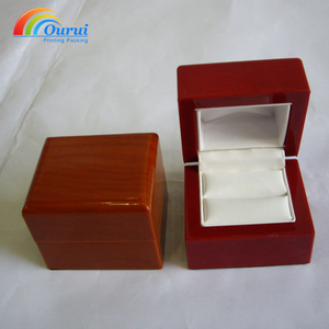 Factory wholesale custom High-end wooden jewelry <b>boxes</b> with logo for rings, <b>earrings</b>, bracelets, bangles, pendants and necklaces - Product Image 5