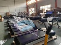 Shandong Lanbo 2020 moteur tapis roulant commercial écran tactile tapis roulant motorisé Machine équipement de gymnastique tapis roulant